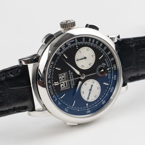 A. Lange & Söhne Datograph 405.035 Up/Down Platinum Black Dial (2020) — foto 6