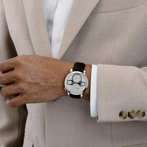 A. Lange & Söhne Zeitwerk 142.025 Platinum Rhodium Dial (2025) — foto 3