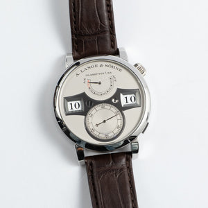 A. Lange & Söhne Zeitwerk 142.025 Platinum Rhodium Dial (2025) — foto 5