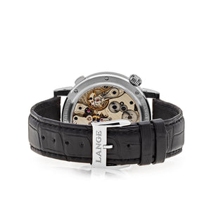 A. Lange & Söhne Zeitwerk 145.029 Striking Time White Gold Black Dial — foto 4
