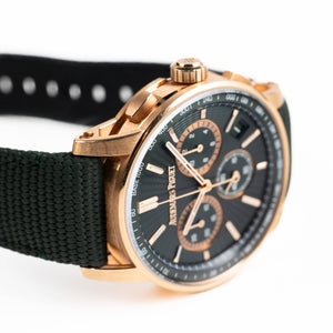 Audemars Piguet Code 11.59 26393OR.OO.A056KB.01 Chronograph Rose Gold Green Dial (2024) — foto 7