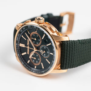 Audemars Piguet Code 11.59 26393OR.OO.A056KB.01 Chronograph Rose Gold Green Dial (2024) — foto 6