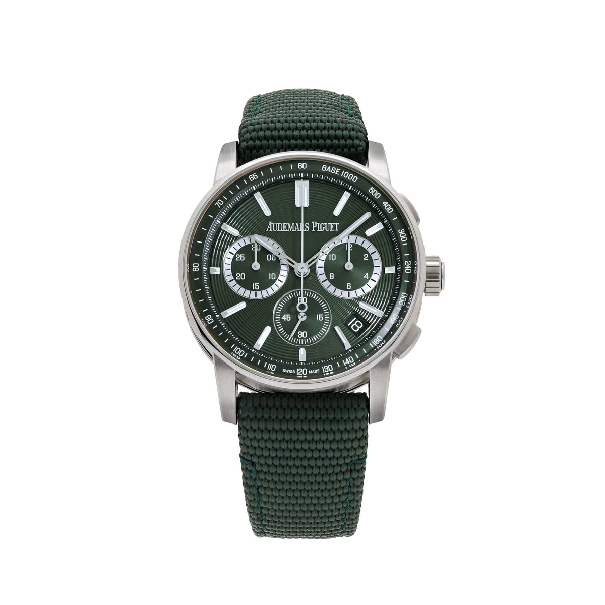 Audemars Piguet Code 11.59 Chronograph 26393ST.OO.A056KB.01 Stainless Steel Green Dial