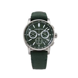 Audemars Piguet Code 11.59 Chronograph 26393ST.OO.A056KB.01 Stainless Steel Green Dial — foto 1