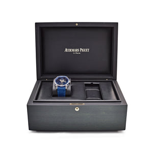 Audemars Piguet Code 11.59 Tourbillon Openworked 26600NB.OO.D346KB.01 White Gold Blue Ceramic Limited Edition of 50 — foto 7
