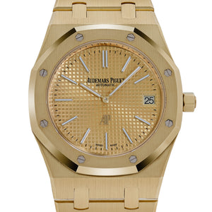 Audemars Piguet Royal Oak 15202BA.OO.1240BA.02 'Jumbo' '40th Anniversary' Extra-Thin Yellow Gold — foto 4