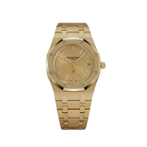 Audemars Piguet Royal Oak 15202BA.OO.1240BA.02 'Jumbo' '40th Anniversary' Extra-Thin Yellow Gold — foto 1