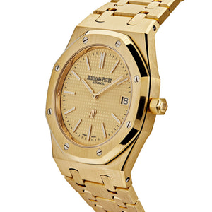 Audemars Piguet Royal Oak 15202BA.OO.1240BA.02 'Jumbo' '40th Anniversary' Extra-Thin Yellow Gold — foto 5