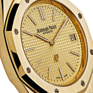 Audemars Piguet Royal Oak 15202BA.OO.1240BA.02 'Jumbo' '40th Anniversary' Extra-Thin Yellow Gold — foto 6