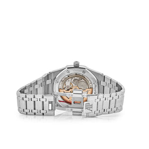 Audemars Piguet Royal Oak 15202PT.OO.1240PT.01 'Jumbo' Extra-Thin Platinum Green Dial — foto 6