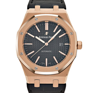 Audemars Piguet Royal Oak 15400OR.OO.D002CR.01 Rose Gold Black Dial — foto 4