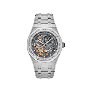 Audemars Piguet Royal Oak 15412BC.ZZ.1220BC.01 Double Balance Wheel Openworked Diamond Bezel — foto 1