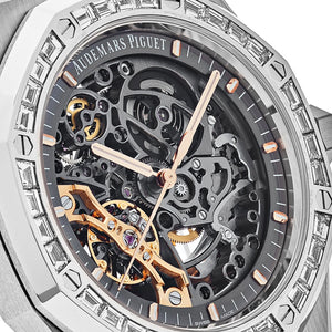 Audemars Piguet Royal Oak 15412BC.ZZ.1220BC.01 Double Balance Wheel Openworked Diamond Bezel — foto 5