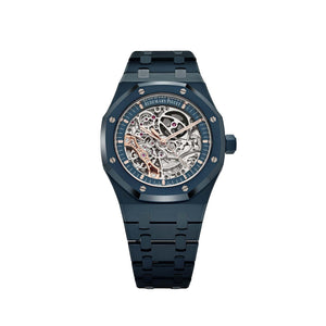 Audemars Piguet Royal Oak 15416CD.OO.1225CD.01 Double Balance Wheel Openworked Bleu Nuit Nuage 50 Blue Ceramic (2026) — foto 1