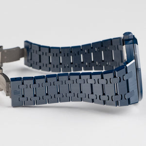 Audemars Piguet Royal Oak 15416CD.OO.1225CD.01 Double Balance Wheel Openworked Bleu Nuit Nuage 50 Blue Ceramic (2026) — foto 12