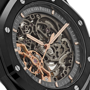 Audemars Piguet Royal Oak 15416CE.OO.1225CE.01 Double Balance Wheel Openworked Black Ceramic — foto 5