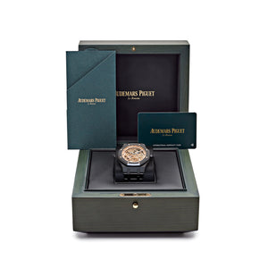 Audemars Piguet Royal Oak 15416CE.OO.1225CE.02 Double Balance Wheel Black Ceramic Openworked Dial Limited Edition of 150 — foto 4