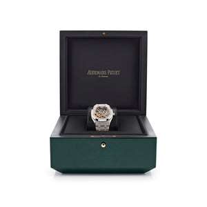 Audemars Piguet Royal Oak 15466BC.GG.1259BC.01 Double Balance Wheel Frosted White Gold (2023) — foto 8