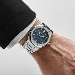 Audemars Piguet Royal Oak 15500ST.OO.1220ST.01 Stainless Steel Blue Dial — foto 2