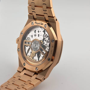 Audemars Piguet Royal Oak 15510OR.OO.1320OR.03 Rose Gold Blue Dial (2023) — foto 9