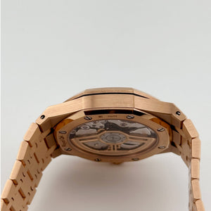 Audemars Piguet Royal Oak 15510OR.OO.1320OR.03 Rose Gold Blue Dial (2023) — foto 7