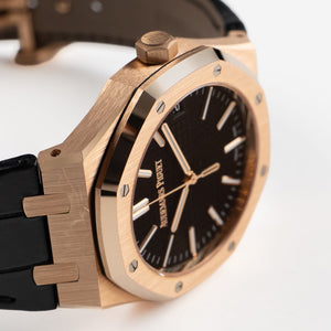 Audemars Piguet Royal Oak 15510OR.OO.D002CR.02 Rose Gold Black Dial (2024) — foto 7