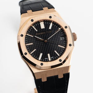 Audemars Piguet Royal Oak 15510OR.OO.D002CR.02 Rose Gold Black Dial (2024) — foto 5