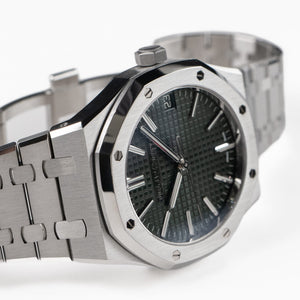 Audemars Piguet Royal Oak 15510ST.OO.1320ST.09 Stainless Steel Green Dial (2024) — foto 7