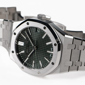 Audemars Piguet Royal Oak 15510ST.OO.1320ST.09 Stainless Steel Green Dial (2024) — foto 6
