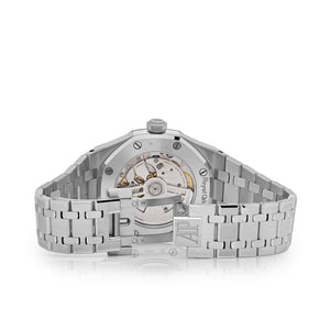 Audemars Piguet Royal Oak 15551BC.ZZ.1356BC.02 White Gold Purple Dial Diamond Bezel Special Edition — foto 7