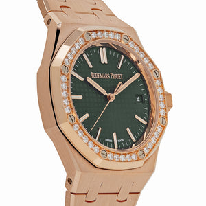 Audemars Piguet Royal Oak 15551OR.ZZ.1356OR.06  Selfwinding Rose Gold Khaki Green Dial (2026) — foto 4