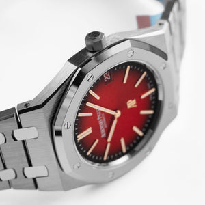 Audemars Piguet Royal Oak 16202XT.OO.1240XT.01 'Jumbo' Extra-Thin Titanium Burgundy Dial (2024) — foto 7