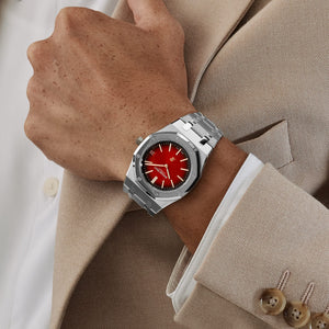 Audemars Piguet Royal Oak 16202XT.OO.1240XT.01 'Jumbo' Extra-Thin Titanium Burgundy Dial (2024) — foto 3