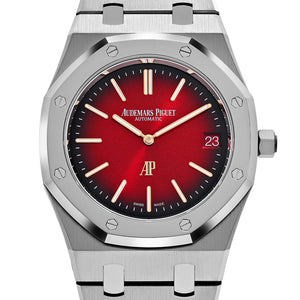 Audemars Piguet Royal Oak 16202XT.OO.1240XT.01 'Jumbo' Extra-Thin Titanium Burgundy Dial (2024) — foto 4