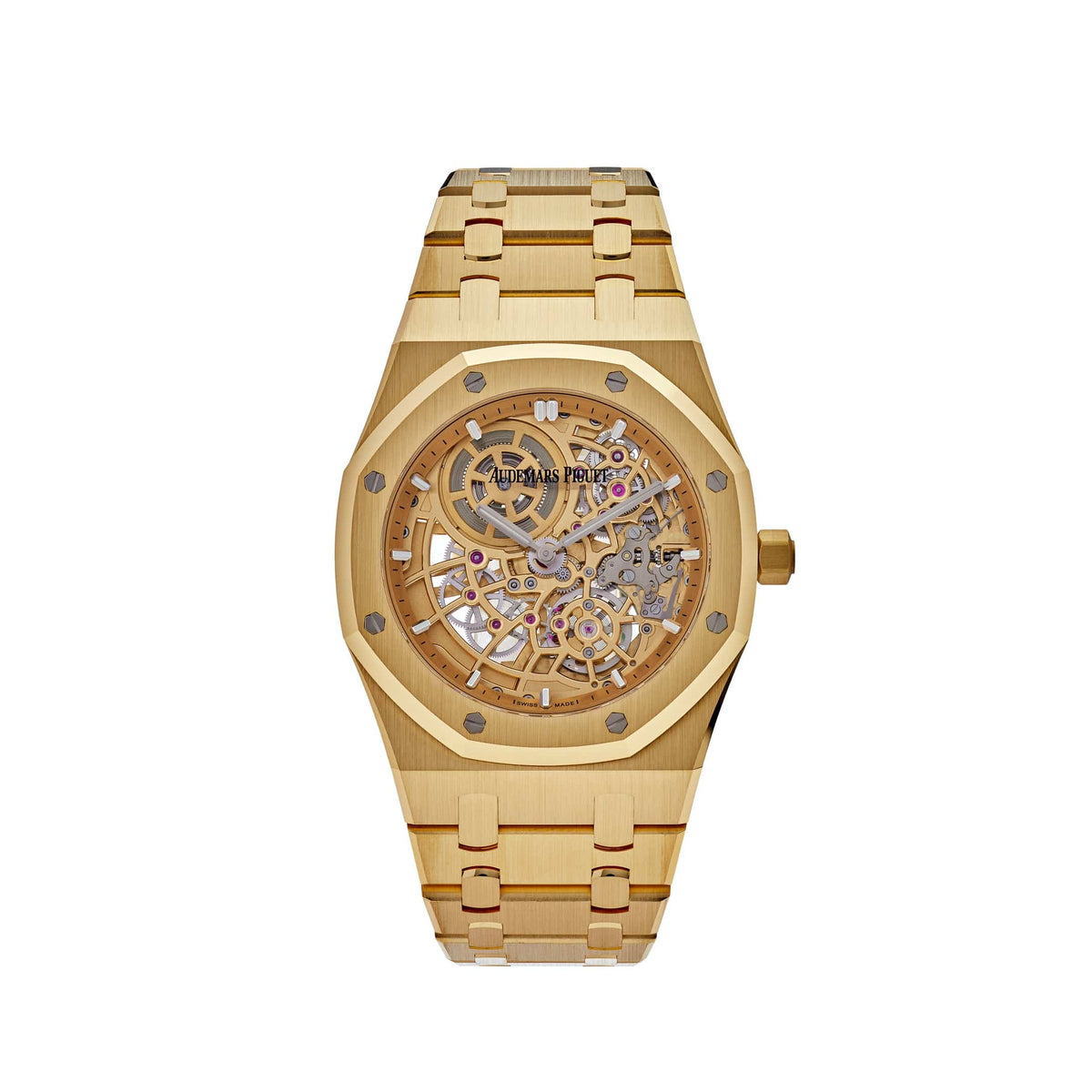 Audemars Piguet Royal Oak 16204BA.OO.1240BA.01 Jumbo Extra-Thin Yellow Gold Openworked (2025)