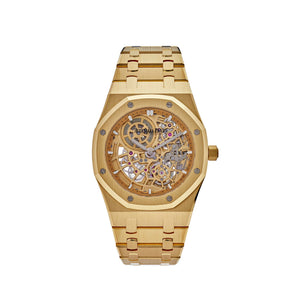 Audemars Piguet Royal Oak 16204BA.OO.1240BA.01 Jumbo Extra-Thin Yellow Gold Openworked (2025) — foto 1