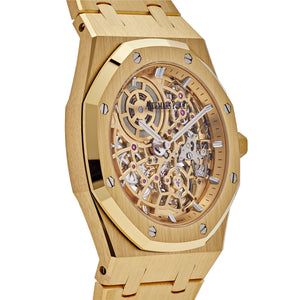 Audemars Piguet Royal Oak 16204BA.OO.1240BA.01 Jumbo Extra-Thin Yellow Gold Openworked (2025) — foto 5
