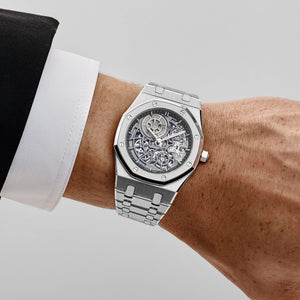 Audemars Piguet Royal Oak 16204BC.OO.1240BC.01 'Jumbo' Extra-Thin Openworked White Gold (2025) — foto 2