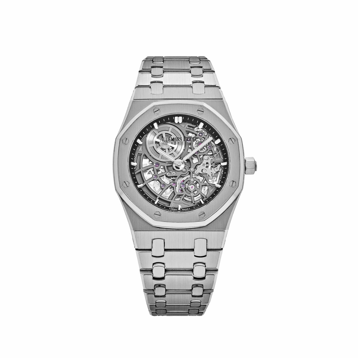 Audemars Piguet Royal Oak 16204BC.OO.1240BC.01 'Jumbo' Extra-Thin Openworked White Gold (2025)