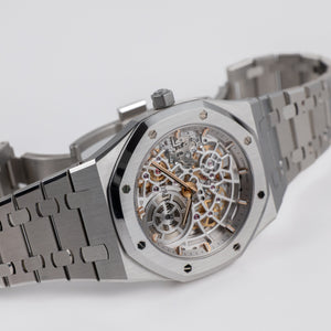 Audemars Piguet Royal Oak 16204ST.OO.1240ST.01 'Jumbo Extra-Thin' 50th Anniversary Stainless Steel Openworked — foto 6