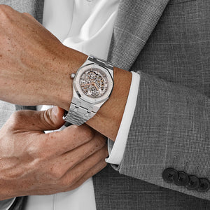 Audemars Piguet Royal Oak 16204ST.OO.1240ST.01 'Jumbo Extra-Thin' 50th Anniversary Stainless Steel Openworked — foto 3