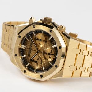 Audemars Piguet Royal Oak 26240BA.OO.1320BA.02 Chronograph Yellow Gold Smoked Yellow Gold-Toned Dial (2026) — foto 6