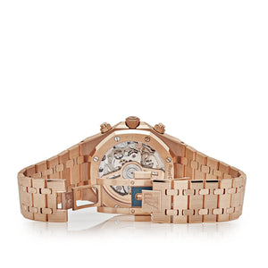 Audemars Piguet Royal Oak 26240OR.OO.1320OR.08 Chronograph Rose Gold Khaki Green Dial — foto 8