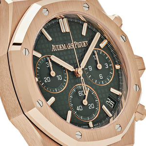 Audemars Piguet Royal Oak 26240OR.OO.1320OR.08 Chronograph Rose Gold Khaki Green Dial — foto 6
