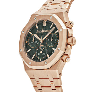 Audemars Piguet Royal Oak 26240OR.OO.1320OR.08 Chronograph Rose Gold Khaki Green Dial — foto 5