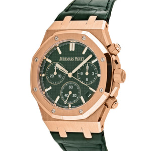 Audemars Piguet Royal Oak 26240OR.OO.D404CR.02 Chronograph Rose Gold Green Dial — foto 2