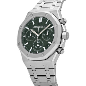 Audemars Piguet Royal Oak 26240ST.OO.1320ST.04 Selfwinding Chronograph '50th Anniversary' Stainless Steel Khaki Green Dial (2022) — foto 3