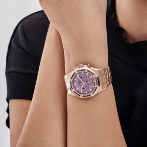 Audemars Piguet Royal Oak 26319OR.AY.1256OR.01 Chronograph Amethyst Dial (2021) — foto 4