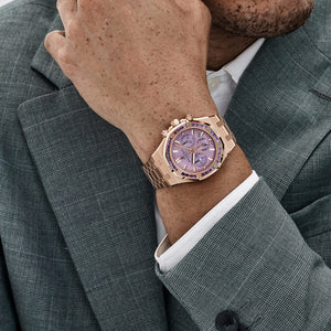 Audemars Piguet Royal Oak 26319OR.AY.1256OR.01 Chronograph Amethyst Dial (2021) — foto 3