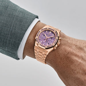 Audemars Piguet Royal Oak 26319OR.AY.1256OR.01 Chronograph Amethyst Dial (2021) — foto 2